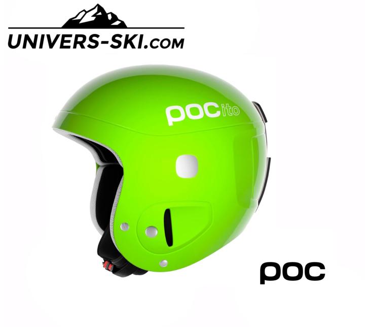 Casque de ski Pocito Skull Yellow/Green 2024