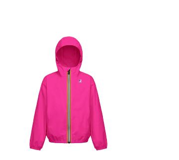Impermable K-Way Le Vrai 3.0 Claude Kids Pink Intense 2024